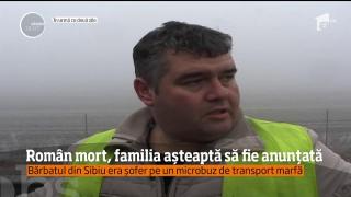 Românul decedat în accidentul din Ungaria, de miercuri, nu poate fi repatriat. Familia nu a fost anunţată oficial de deces