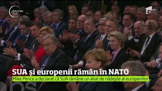 Viitorul NATO şi lupta antiterorism, subiectele discutate la Conferinta de securitate de la Munchen