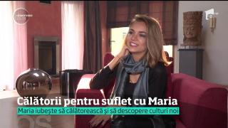 Maria, o tânără care a învăţat să îşi câştige existenţa colindând lumea