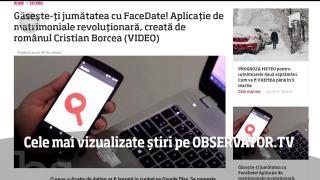 Cele mai vizualizate știri pe Observator.TV