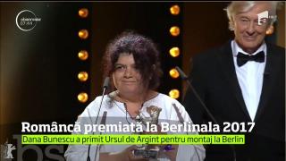 Triumf românesc la Berlin: „Ana, mon amour" a primit Ursul de Argint pentru cea mai bună realizare artistică