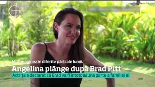 Angelina Jolie, afectată profund de divorțul de Brad Pitt