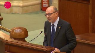Scandal MONSTRU la SENAT între Traian Băsescu și Alina Gorghiu: Domnule Băsescu, pot sa apelez la domnul chestor să facă ordine în sală