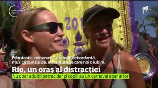 Rio de Jainero dă startul petrecerilor de stradă. Marele carnaval de la Rio începe pe 24 februarie