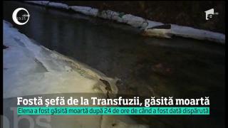 Descoperire MACABRĂ! Fosta directoare a centrului de transfuzii din Cluj-Napoca, găsită moartă lângă râul Someşul Rece