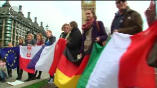 Britanicii s-au alăturat imigranţilor care îşi cer drepturile. Ei au manifestat pentru drepturile acestora de a rămâne în Marea Britanie după Brexit