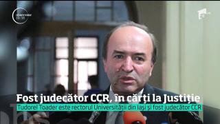 Fost judecător CCR, în cărţi pentru funcția de ministru al Justiţiei