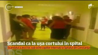 Ameninţări cu moartea şi scandal-monstru în secţia de pediatrie a Spitalului din Constanţa. Medicii şi pacienţii au fost spectatori neputincioşi