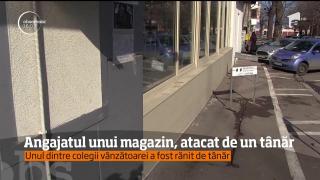 Scene de groază în centrul Constanţei: un băiat de 18 ani a atacat cu un cuţit angajatul unui magazin! (VIDEO)