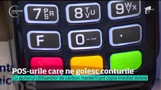 Hackerii de conturi bancare au început să fure date şi prin POS-uri falsificate de ei! (VIDEO)