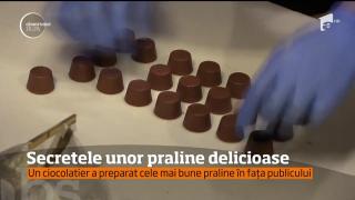 Secretele unor praline delicioase, dezvăluite de ciocolatierii pasionaţi