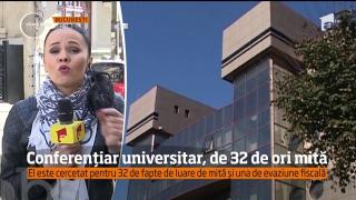 Un conferenţiar universitar a fost trimis în judecată pentru evaziune fiscală (VIDEO)