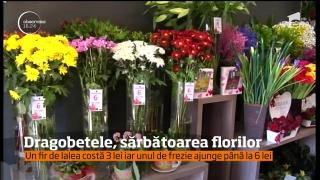 De Dragobete vânzările la flori au crescut 25 la sută! Care sunt preţurile celor mai căutate buchete