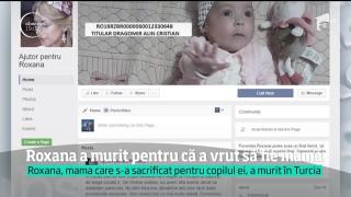 Cancerul osos a învins-o pe tânăra din Vrancea care s-a sacrificat pentru fetiţa ei. Roxana avea deja metastaze la plămâni, iar medicii turci nu au reuşit să o salveze