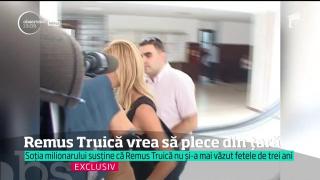 Remus Truică cere magistraților permisiunea de a părăsi țara, pentru a-și reînnoi rezidențiatul la Monaco. Soția lui susține, însă, că motivul e altul