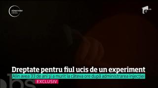 Un tată ÎNDURERAT se luptă de PATRU ANI să dovedească vinovăţia medicului care i-ar fi UCIS fiul, în urma unui EXPERIMENT