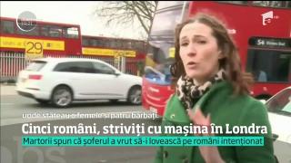 Cinci români din Anglia au fost SPULBERAŢI de un şofer beat. Un tânăr de 25 de ani este în stare critică