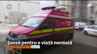 O nouă şansă la VIAŢĂ! La 48 ani, un bărbat din judeţul Iaşi stă din nou pe picioarele lui