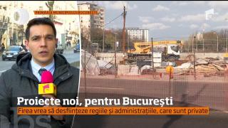 Proiecte noi pentru Bucureşti: În Capitală se vor înfiinţa mai multe societăţi comerciale deţinute de Primărie