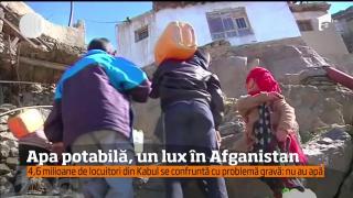 Apa potabilă, LUXUL din Afganistan. 4,6 milioanele de locuitori din Kabul sunt în pericol să moară de sete