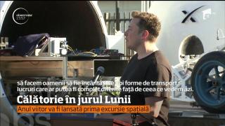 Călătorie în jurul Lunii! Anul viitor va fi lansată prima excursie spațială pentru orice turist