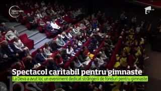 Spectacol CARITABIL pentru junioarele din loturilor de gimnastică de la Deva