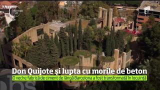 Ca în BASME! O veche fabrică de ciment s-a transformat într-un adevărat castel