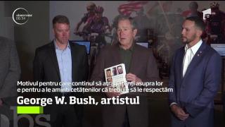 Expoziție de pictură semnată de George W. Bush, la Dallas