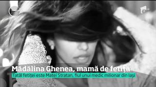 Mădălina Ghenea a pozat şi în Italia, însărcinată în 8 luni