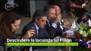 Casa candidatului la preşedinţia Franţei, Fracois Fillon, SUB PERCHEZIŢII (VIDEO)