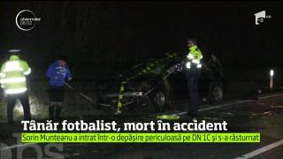Fotbalist MORT într-un teribil accident. Avea doar 27 de ani