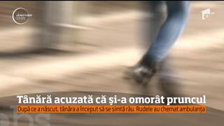 STRIGĂTOR LA CER! O tânără şi-ar fi omorât pruncul născut în toaleta din curtea casei