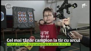 La doar 6 ani, este CAMPION NAŢIONAL la tir cu arcul!