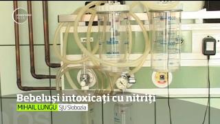 BEBELUŞI GEMENI, la spital în stare extrem de gravă din cauza NITRIŢILOR din APĂ