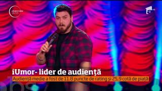 Prima ediţie din al treilea sezon al emisiunii iUMOR a făcut deliciul telespectatorilor!