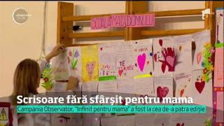 Sute de copiii au scris cea mai lungă scrisoare pentru mamele din toată ţară