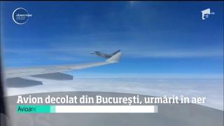 O aeronavă decolată dimineaţă de la Otopeni a fost interceptată de avioane de luptă ale NATO şi escortată la Birmingham