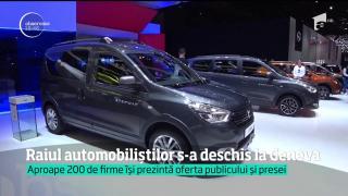 Raiul pasionaţilor de automobile s-a deschis astăzi la Geneva