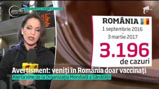 SEMNAL DE ALARMĂ tras de europeni legat de epidemia de RUJEOLĂ din România