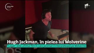 Hugh Jackman, în pielea lui WOLVERINE, face senzaţie pe Internet! (VIDEO)