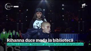 SURPRIZĂ de proporţii la Săptămâna Modei la Paris! Rihanna şi-a prezentat propria colecţie la Biblioteca Naţională a Franţei