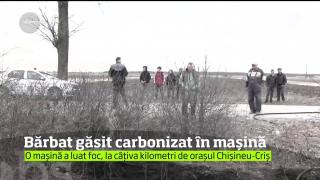 Un bărbat a murit ars de viu în propria mașină, pe un câmp din Arad