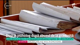 Copiii BĂTUŢI, JIGNIŢI şi AMENINŢAŢI de educatoarea din Constanţa sunt plimbaţi de la un psiholog la altul