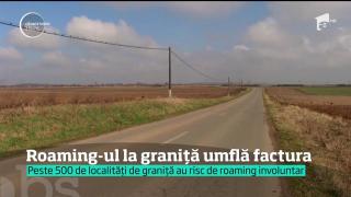 Factura la telefonul mobil, UMFLATĂ de Roaming la graniţă
