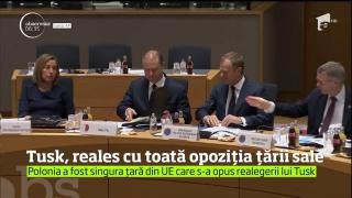Donald Tusk, reales preşedinte al Consiliului European. În replică, Polonia vrea să BLOCHEZE declaraţia finală a summit-ului
