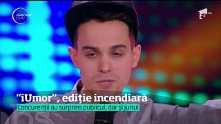 iUmor, ediție incendiară! Concurenții au surprins publicul, dar și juriul