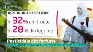 Aproape jumătate din mâncarea europenilor conține pesticide peste limită