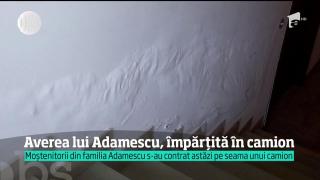 Moștenitorii din familia Adamescu s-au contrat pe seama unui camion plin mobilier de valoare, tablouri şi obiecte de artă
