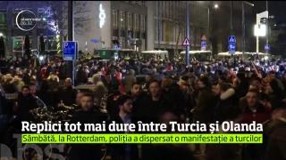 Turcia şi Olanda, criză diplomatică tot mai acută. Erdogan a trecut la ameninţări