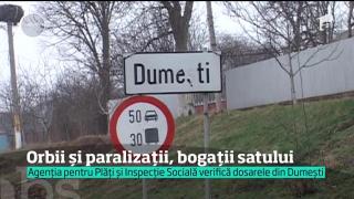 În satul Dumești, din Vaslui, zeci de oameni au handicap grav. Dar numai în acte!